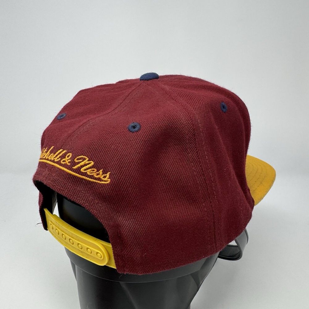 Clevekand Cavaliers Sword C Hat Cap Snapback Mitchell &‎ Ness Vintage - Picture 6 of 13